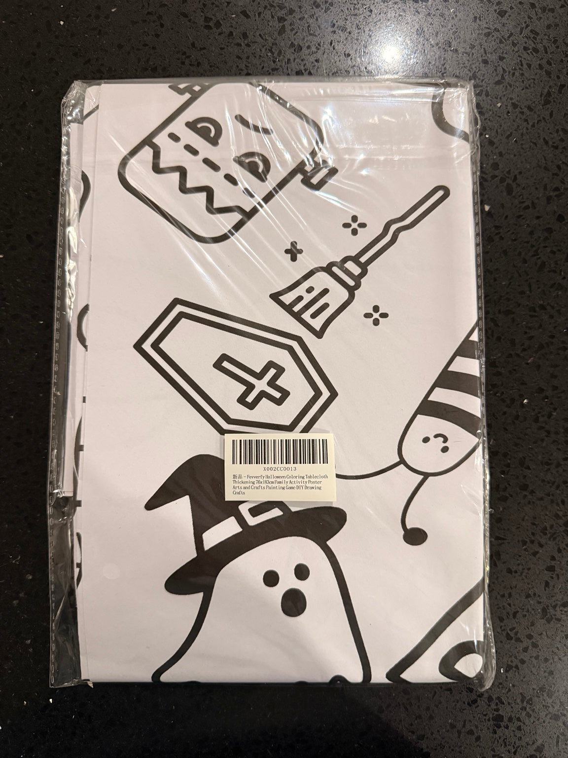 Halloween Colouring Tablecloth – 76 x 132cm