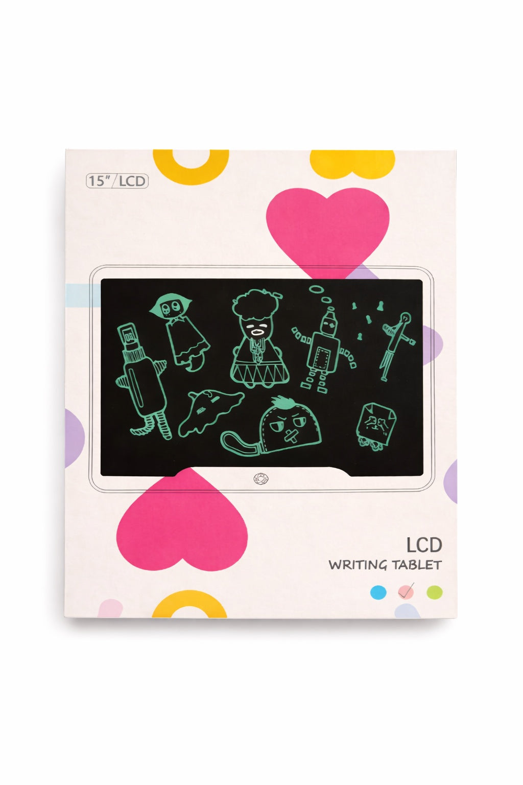 15 inch LCD writing tablet retail box