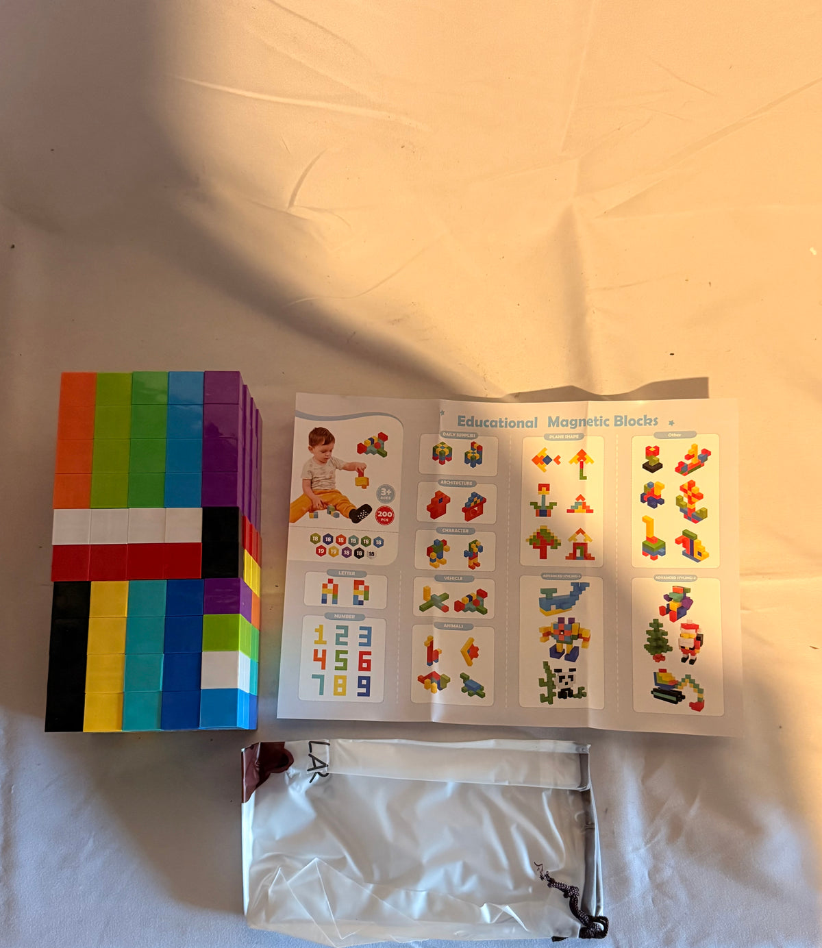 Block World 200 Piece Building Block Set – Ages 3+
