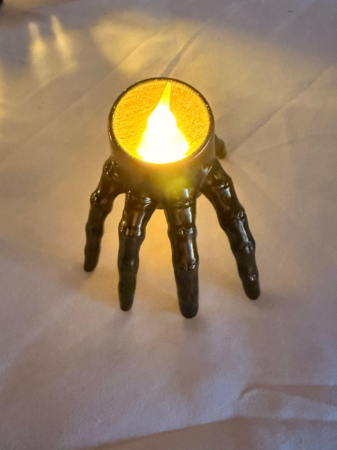 Halloween light up hand decoration